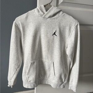 Boys Gray Jordan hoodie